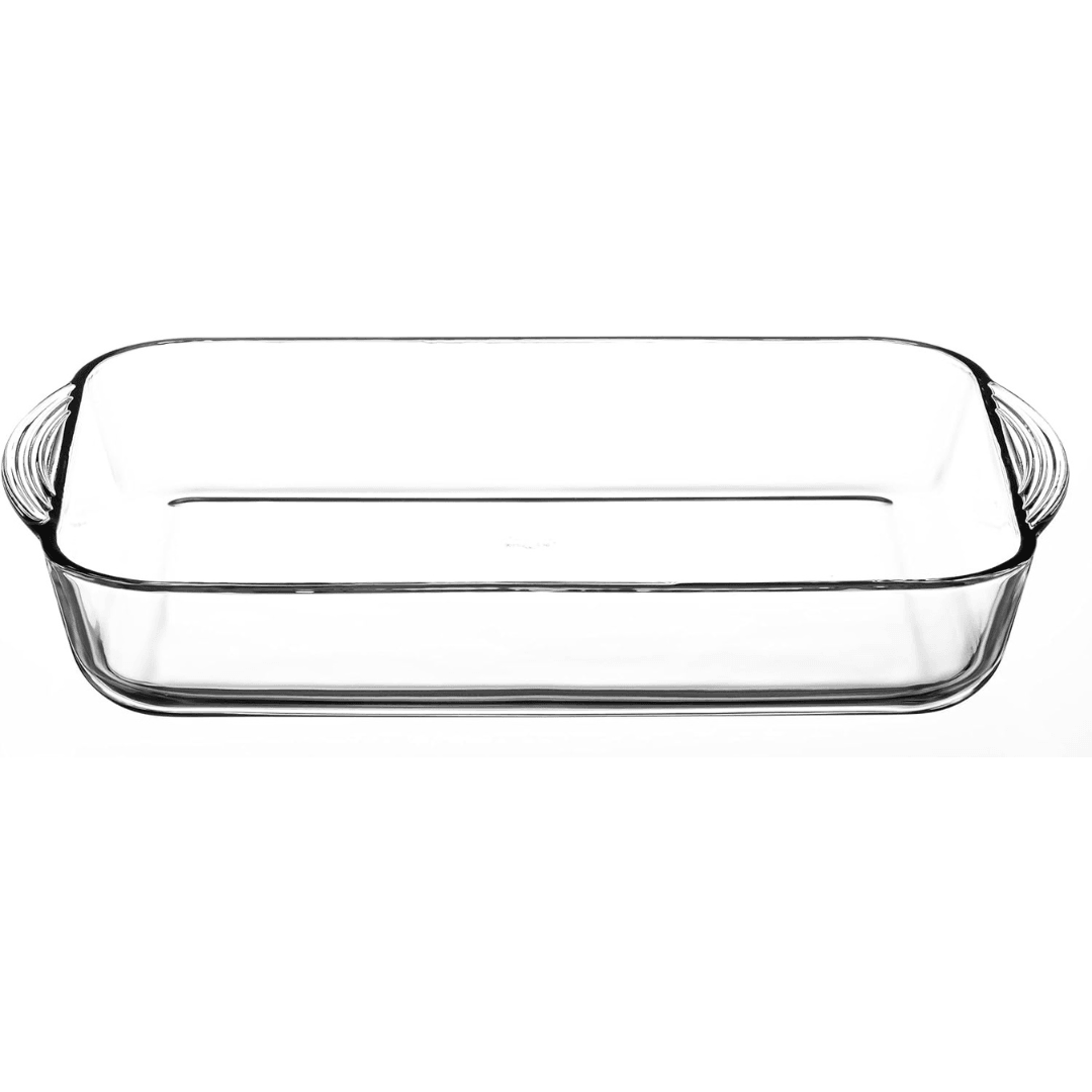 Heatproof Rectangular Oven Glass Tray 3.85L
