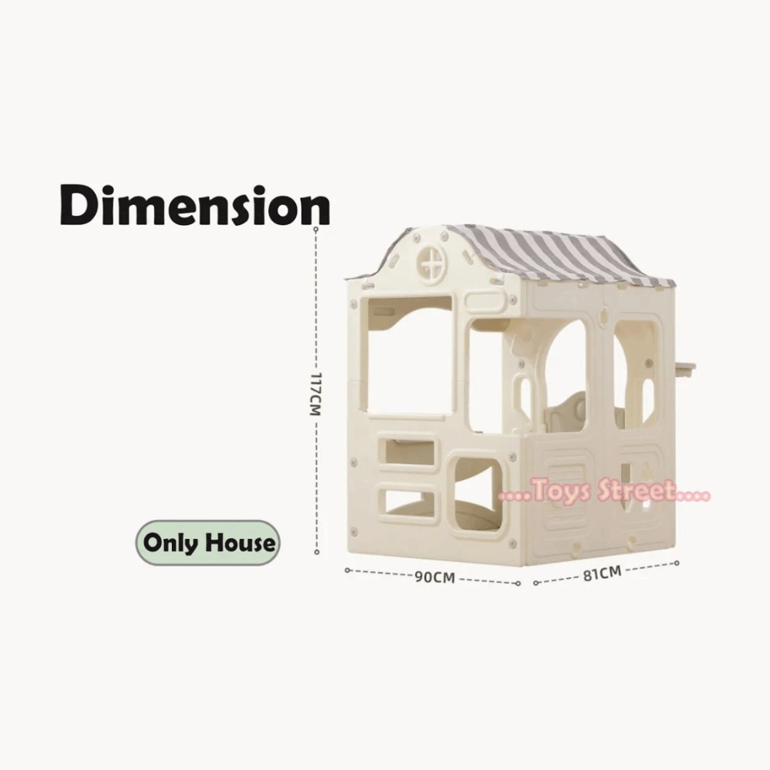 High-Quality HDPE Plastic Play House