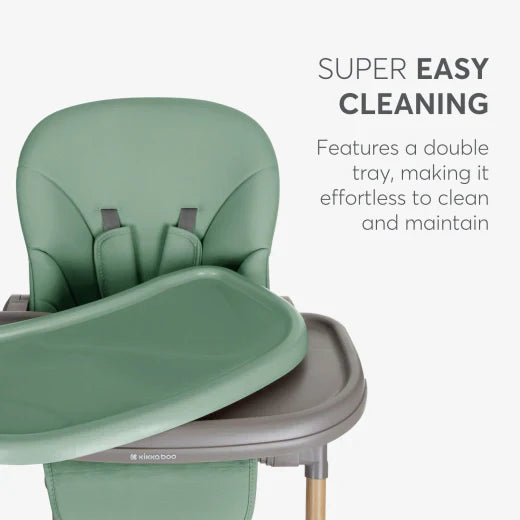 Kikkaboo - Highchair - Olive Mint