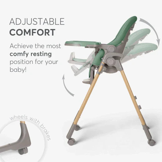 Kikkaboo - Highchair - Olive Mint