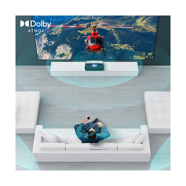 Hisense, 100" 100L5 UHD Smart Laser TV, Wi-Fi, Bluetooth, 2 USB, 4 HDMI