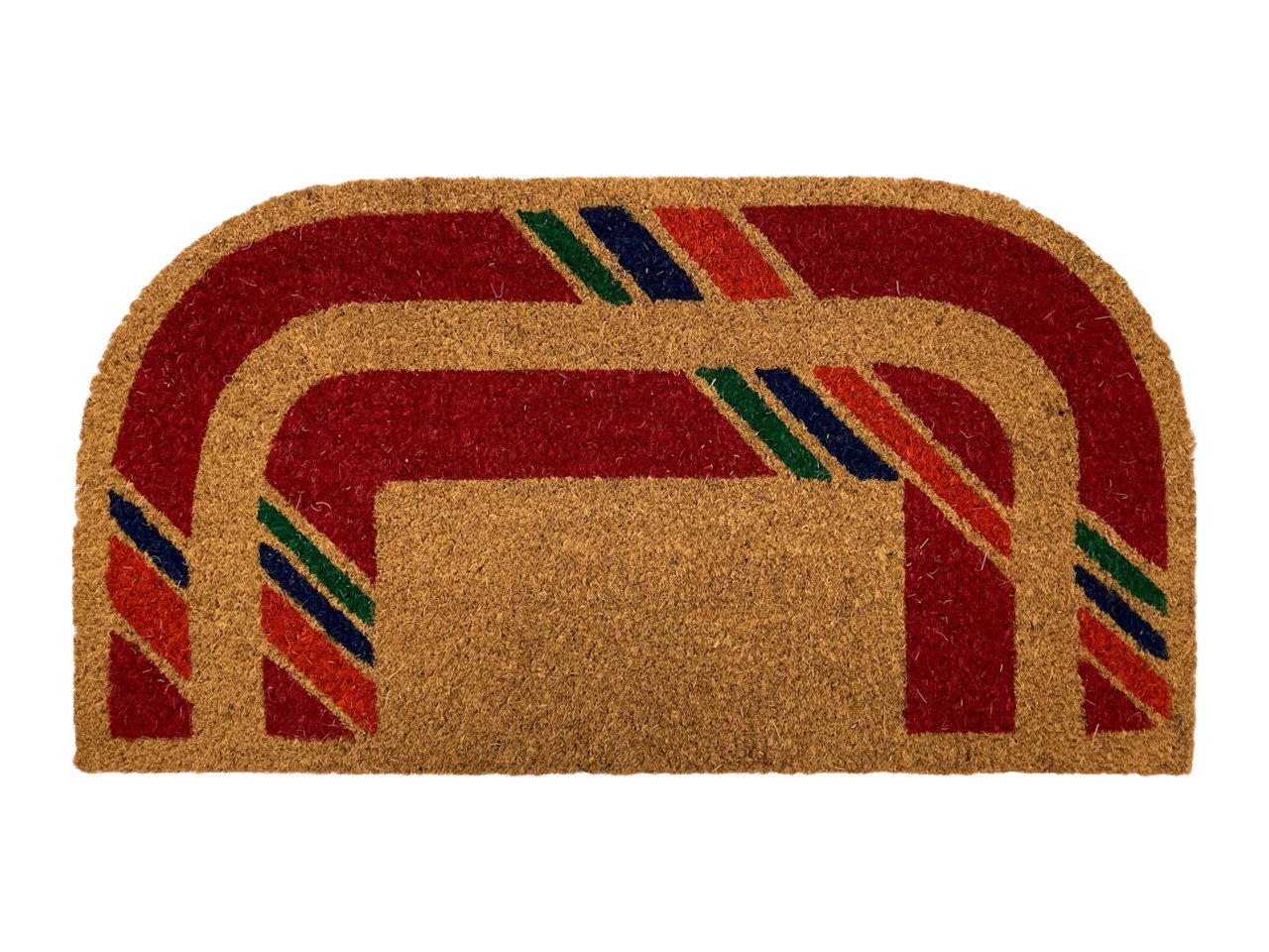 Coco mat ondal with PVC backing  75x45 cm