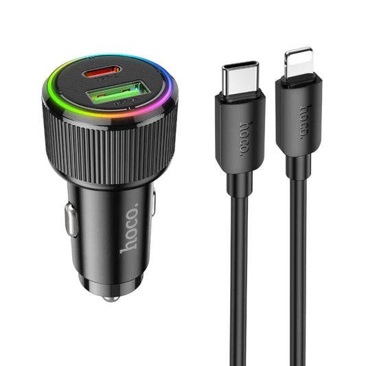 Hoco 38W Car Charger Set NZ14A