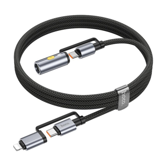 Hoco All in One Charging Cable Lightning with Cigarette Lighter U138