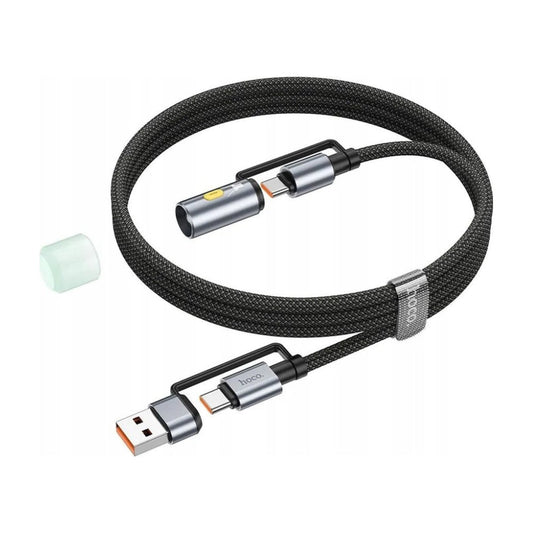 Hoco All in One Charging Cable USB-C with Led Light U138