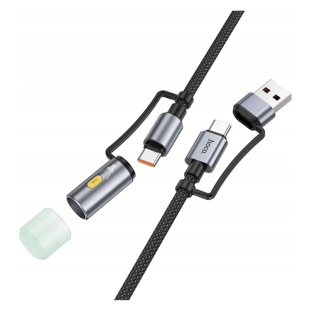Hoco All in One Charging Cable USB-C with Led Light U138