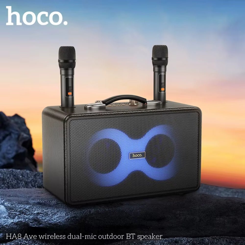 Hoco Dual Mic Outdoor Bluetooth Speaker HA8