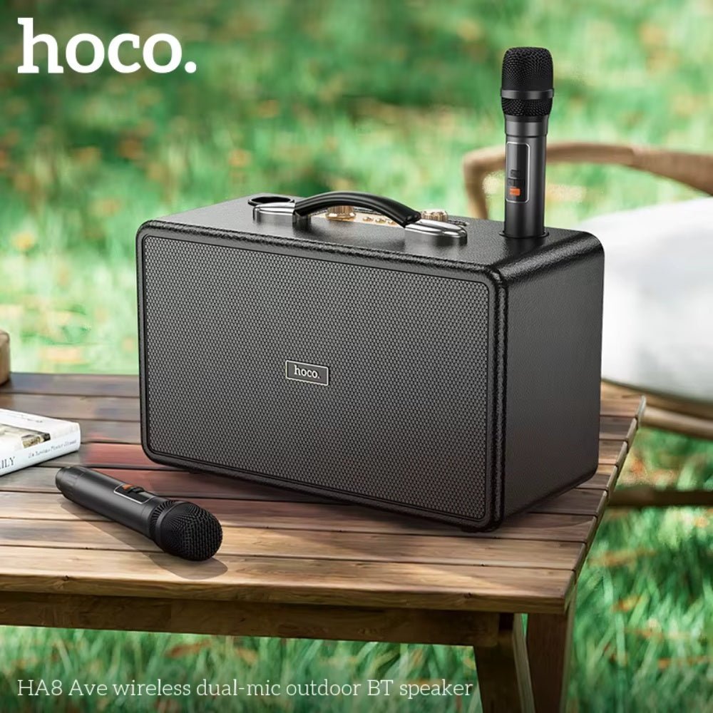 Hoco Dual Mic Outdoor Bluetooth Speaker HA8