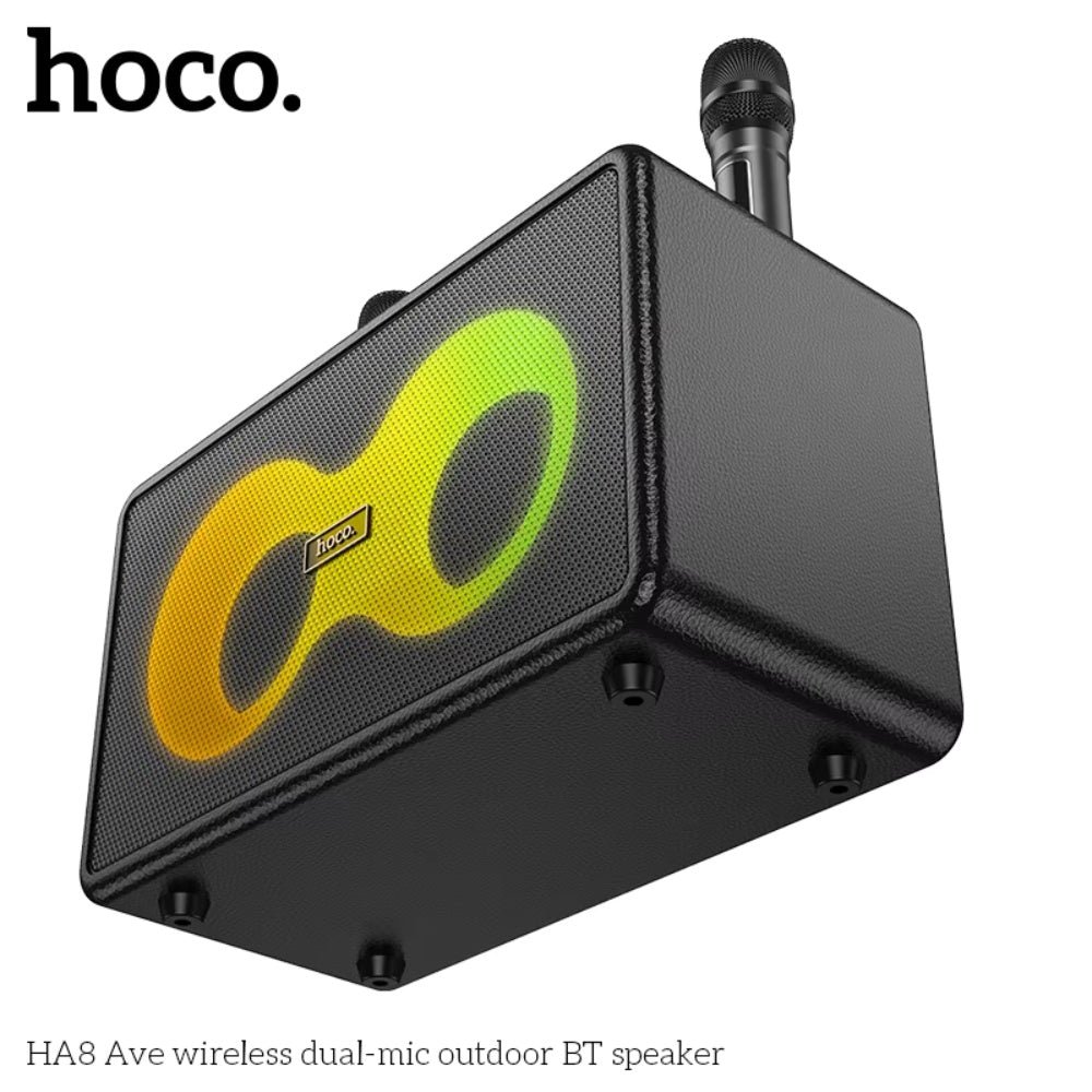 Hoco Dual Mic Outdoor Bluetooth Speaker HA8