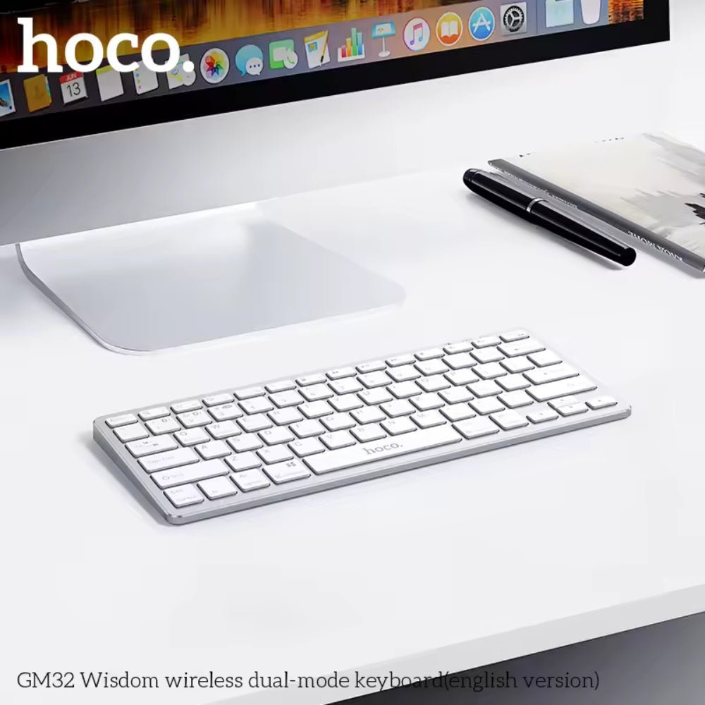 Hoco Dual Mode Wireless Slim Keyboard GM32
