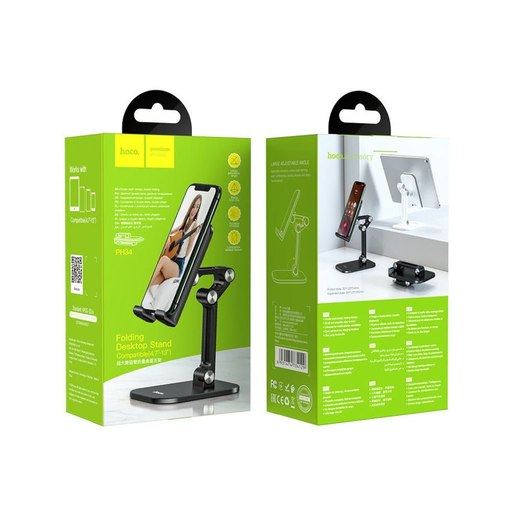 Hoco Folding Desktop Stand for Phones and Tablets PH34