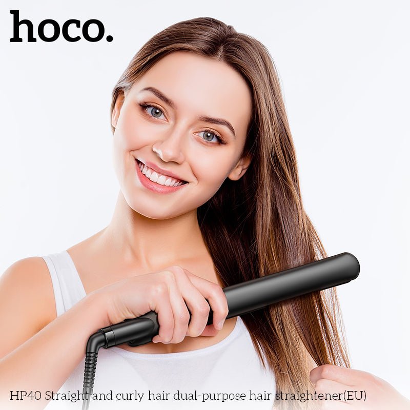 Hoco Hair Straightener for Straight and Curly Hair HP40