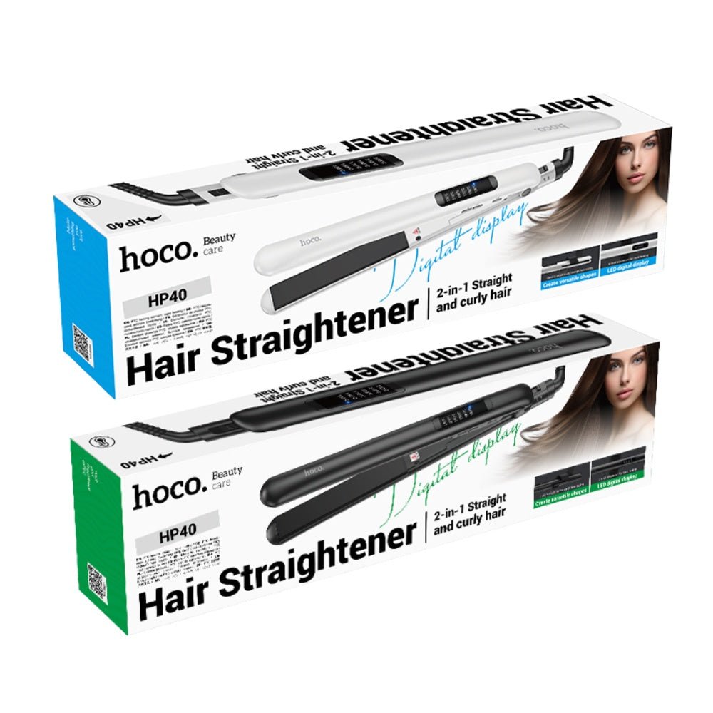 Hoco Hair Straightener for Straight and Curly Hair HP40