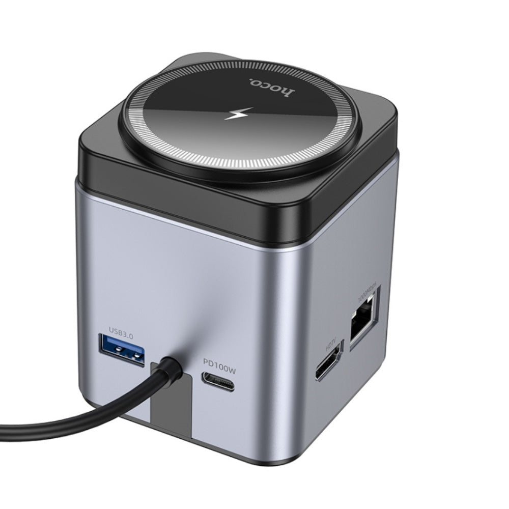 Hoco HB49 9-in-1 Docking Station 100W HDMI Ethernet