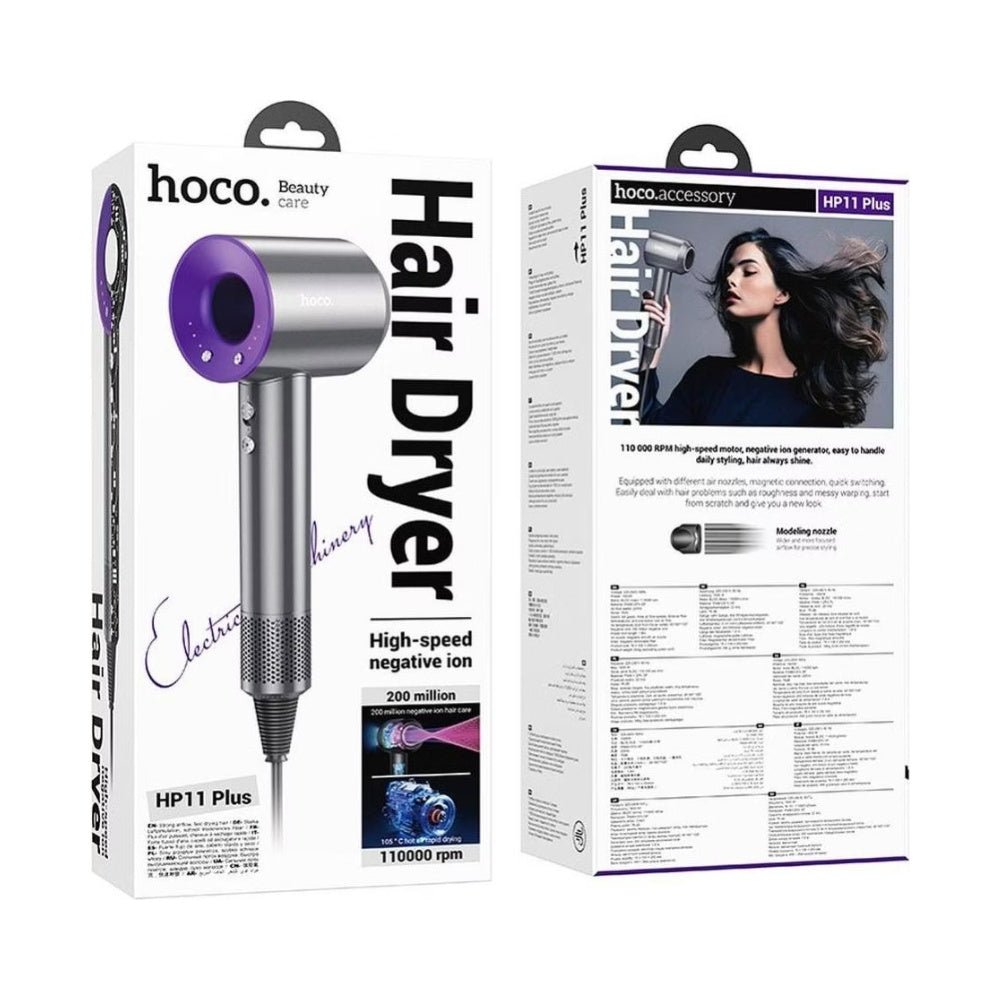 Hoco HP11 Plus High Speed Negative Ion Hair Dryer