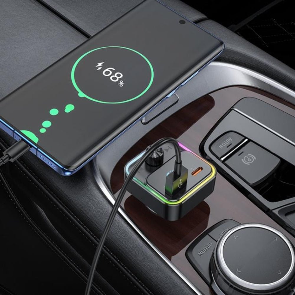 Hoco In-Car Wireless FM Transmitter PD30W E81