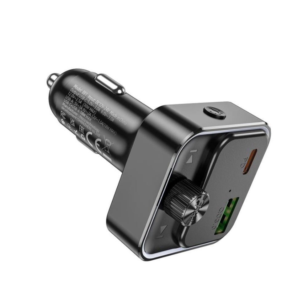 Hoco In-Car Wireless FM Transmitter PD30W E81