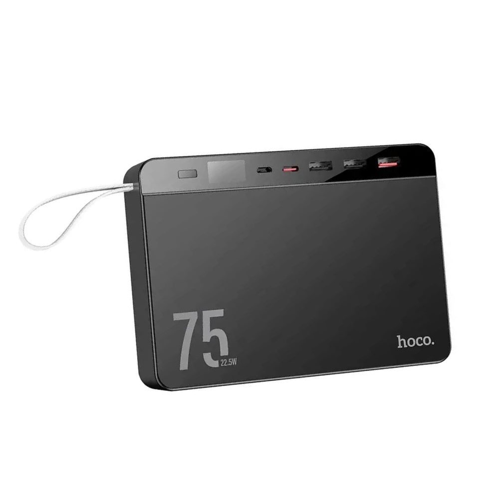 Hoco J94 Overlord Fast Charge 22.5W Power Bank 75000mAh