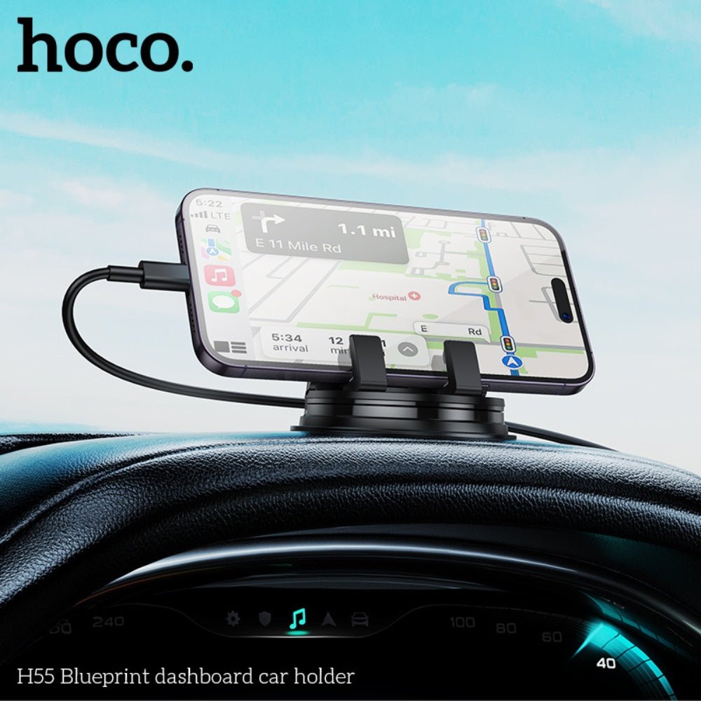 Hoco Strong Suction Car Phone Holder H55