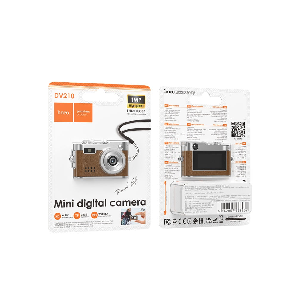 Hoco Super mini FHD Digital Camera DV210