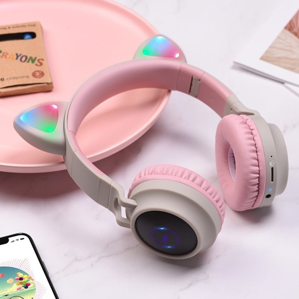 Hoco Wireless Cat Ear Headphones W27