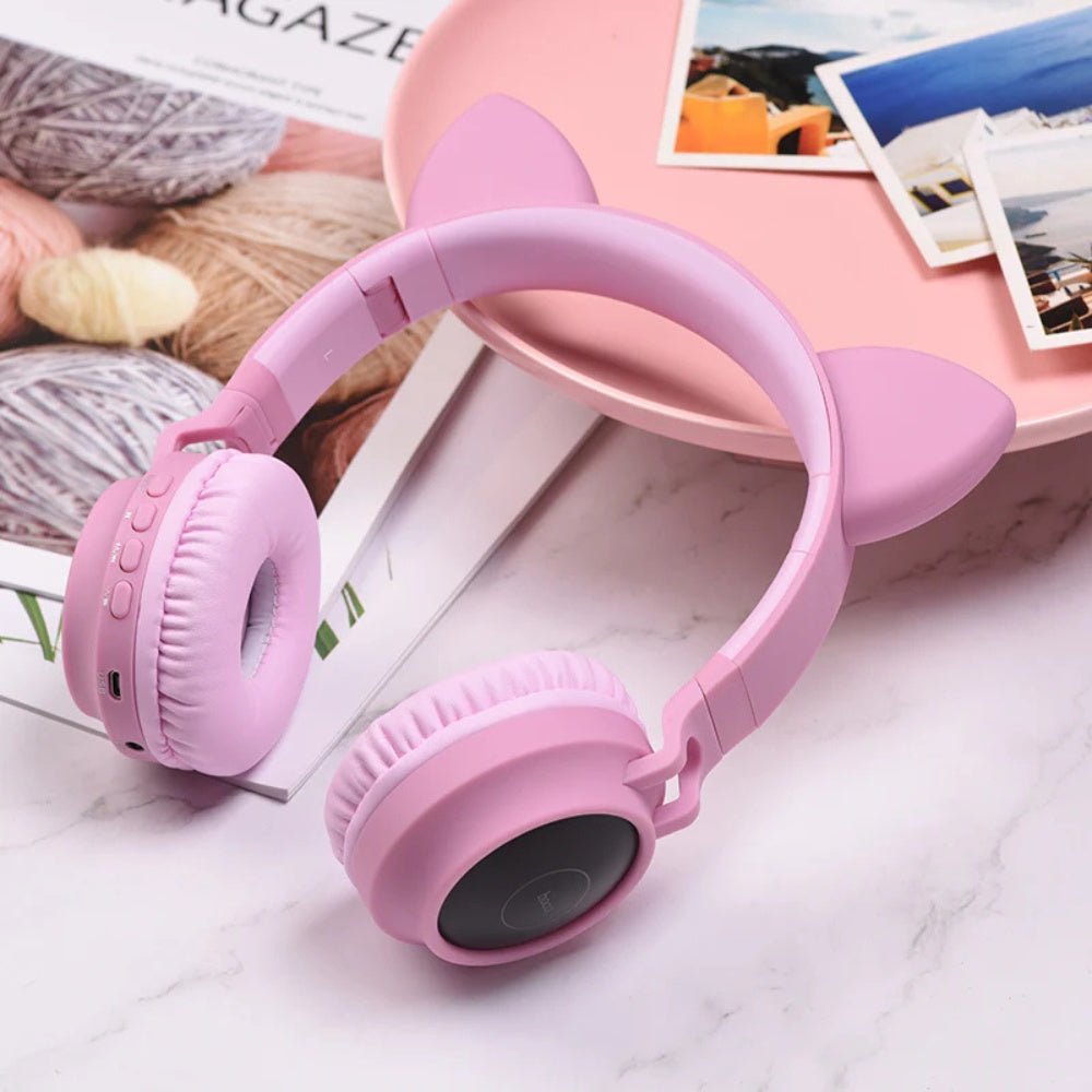Hoco Wireless Cat Ear Headphones W27