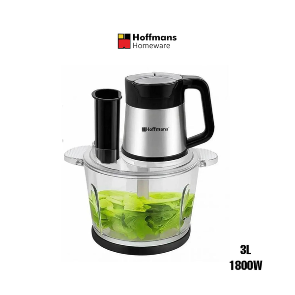 Hoffmans HM-8857 3L 1800W Silver-Black Blender-Chopper