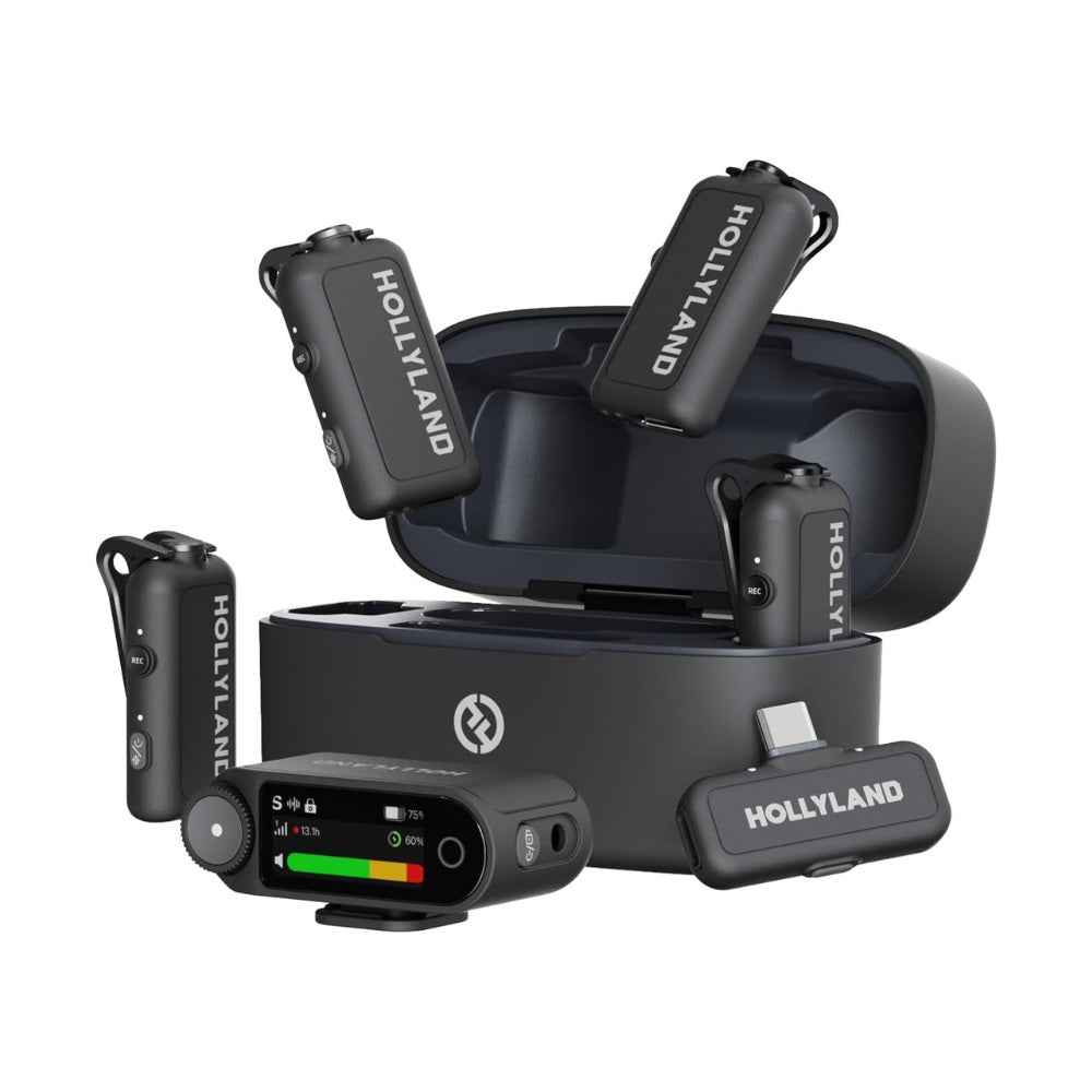 Hollyland Wireless Microphone LARK MAX 2 Combo 4 Person Version