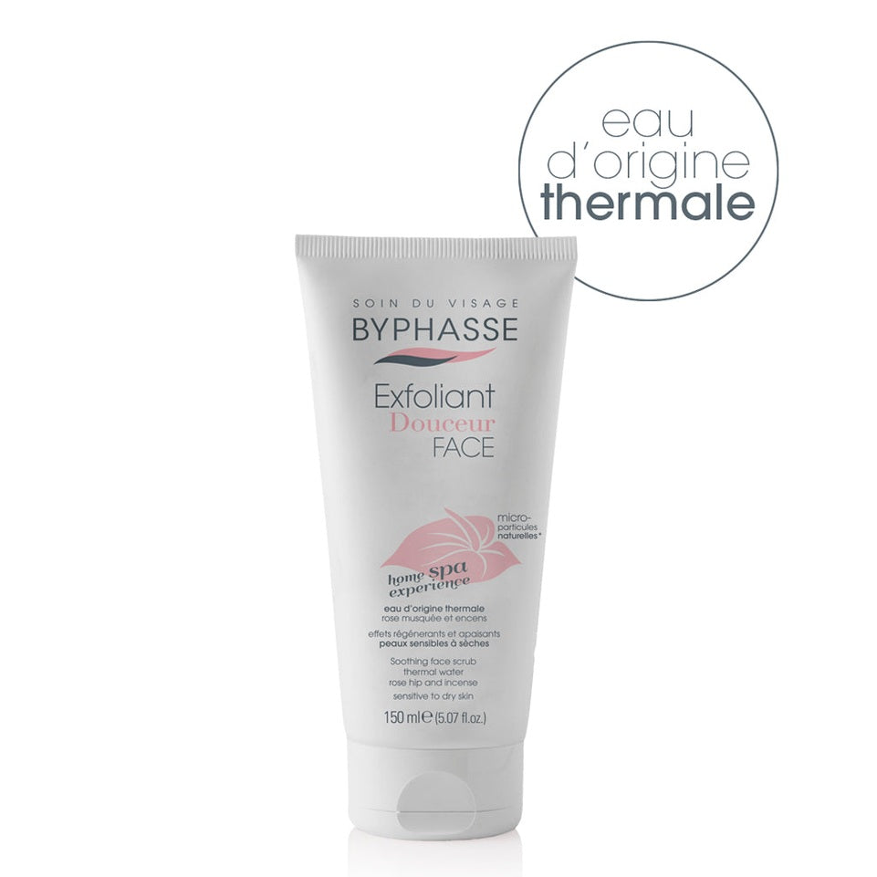Byphasse Home spa experience soothing face scrub sensitive to dry skin 150ml