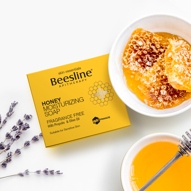 Beesline Honey Moisturizing Soap - Fragrance Free