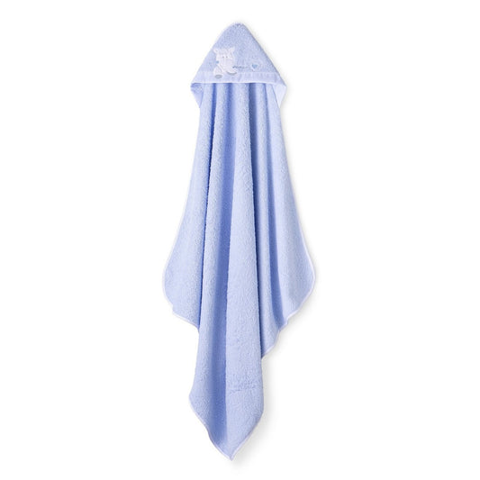 Interbaby Hooded Towel Blue