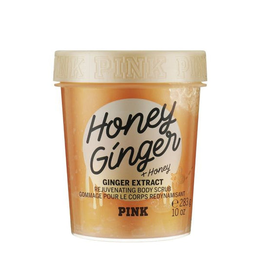 PINK - HONEY AND GINGER BODY SCRUB -