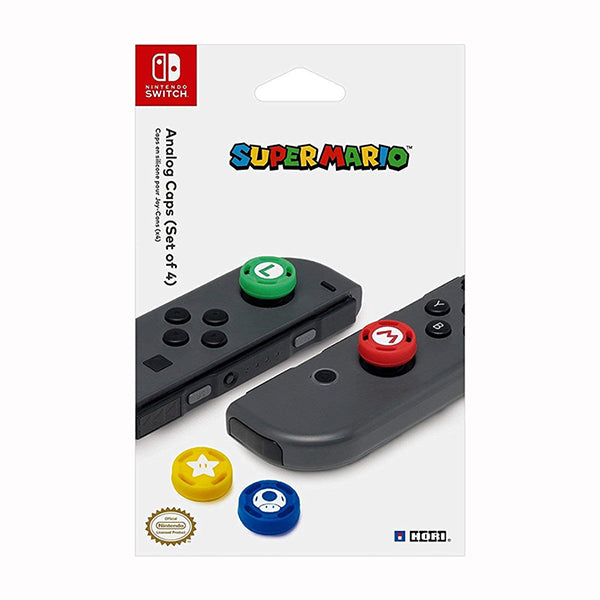 Hori Analog Caps - Super Mario Edition for Nintendo Switch