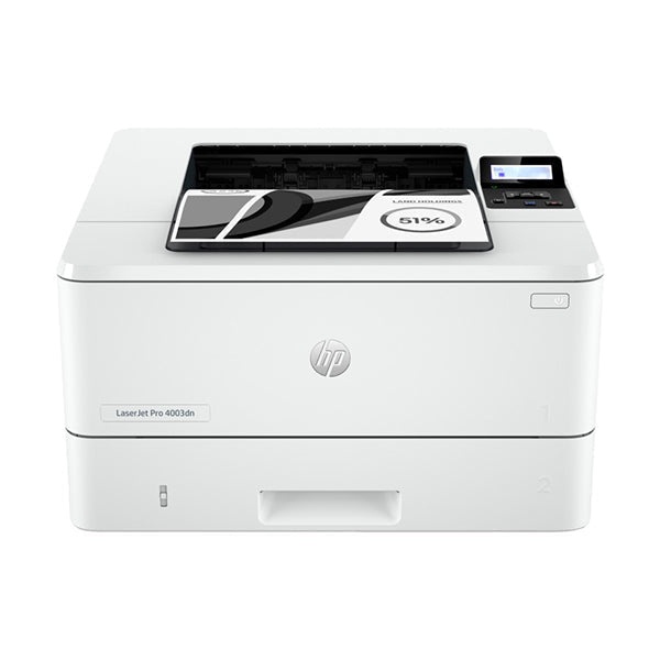 HP LaserJet Pro 4003dn Printer -Duplex, Ethernet Port, Print: up to 42 ppm Black, Hi-Speed USB 2.0 - 2Z609A