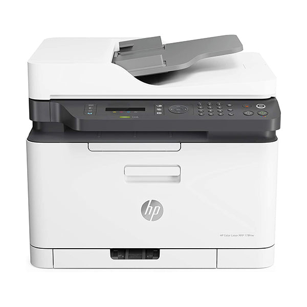 HP Color Laser 179fnw Wireless All in One Laser Printer with Mobile Printing & Built-in Ethernet, Works with Alexa, 4ZB97A