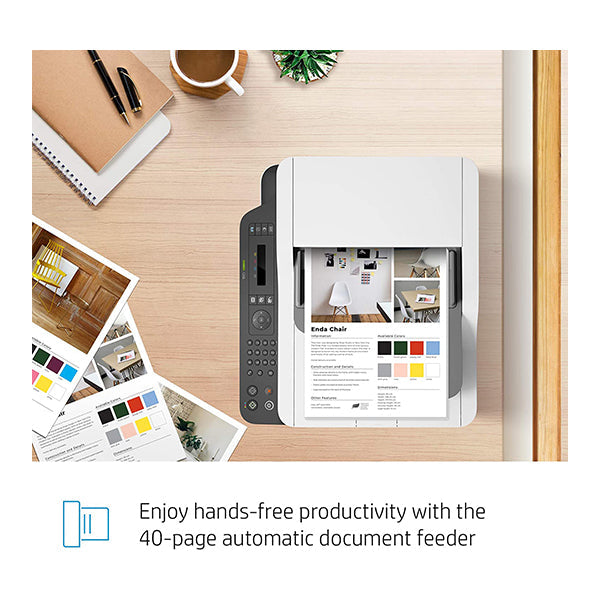 HP Color Laser 179fnw Wireless All in One Laser Printer with Mobile Printing & Built-in Ethernet, Works with Alexa, 4ZB97A