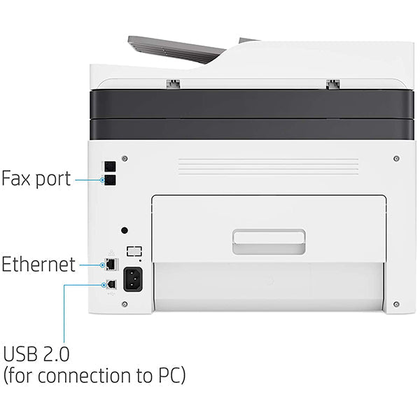 HP Color Laser 179fnw Wireless All in One Laser Printer with Mobile Printing & Built-in Ethernet, Works with Alexa, 4ZB97A