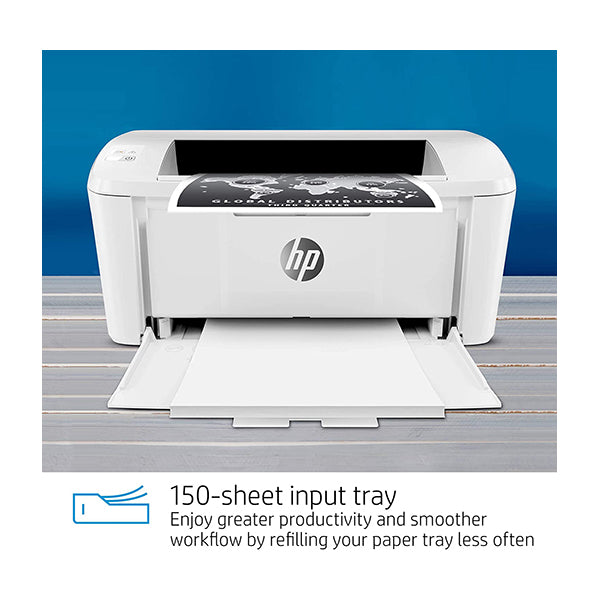 HP Laserjet Pro M15a World's Smallest Black-and-White Monochrome Laser Printer, Works with Alexa, W2G50A