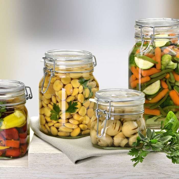 Swing Top Preserving Jar Bormioli Rocco Fido – Made in Italy