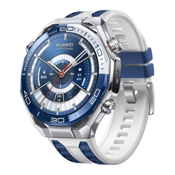 HUAWEI Watch Ultimate 2 Smartwatch, GPS, Liquid Metal Zirconium, Diving up to 150 Meters, Sonar-Based Underwater Communication, Accurate Health Monitor, eSIM