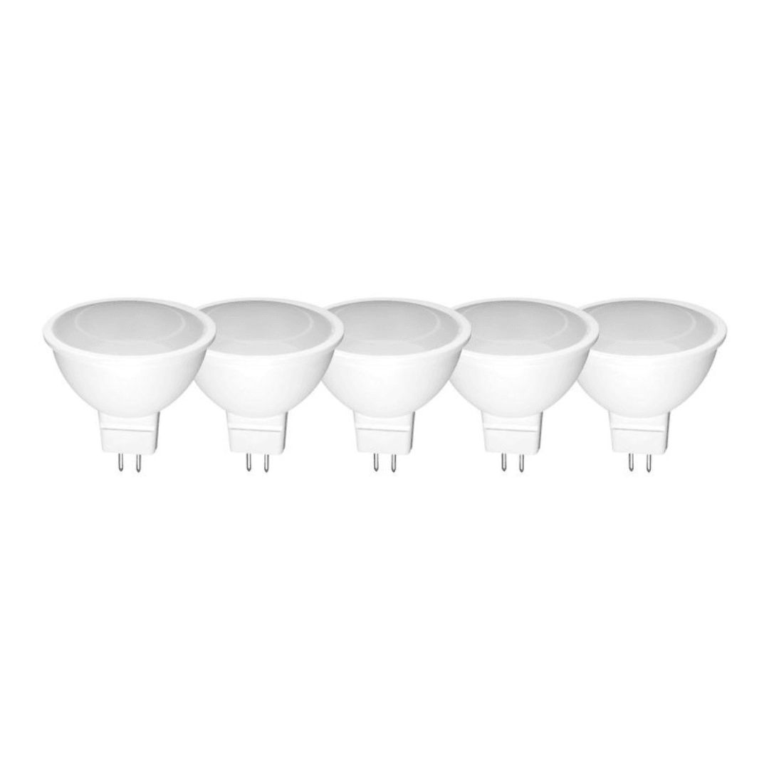 I-Glow Super Premium LED Bulbs, GU5.3 - Set of 5 (12V/AC-DC)