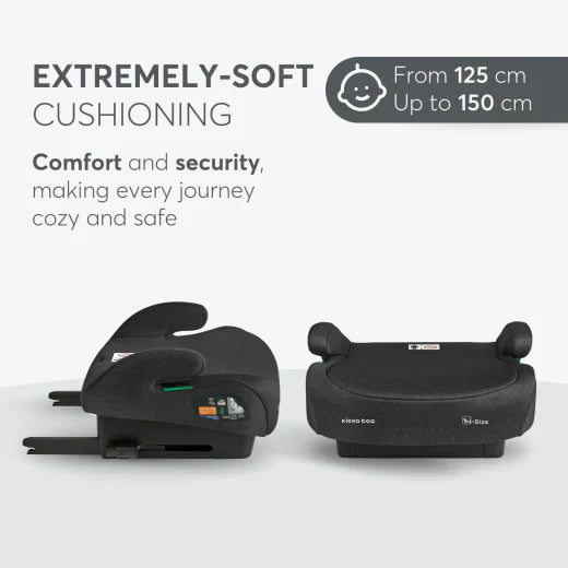 Kikkaboo - Car Seat 125-150cm - i-Tip - i-size - Black