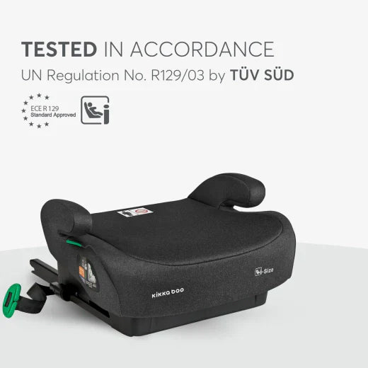 Kikkaboo - Car Seat 125-150cm - i-Tip - i-size - Black
