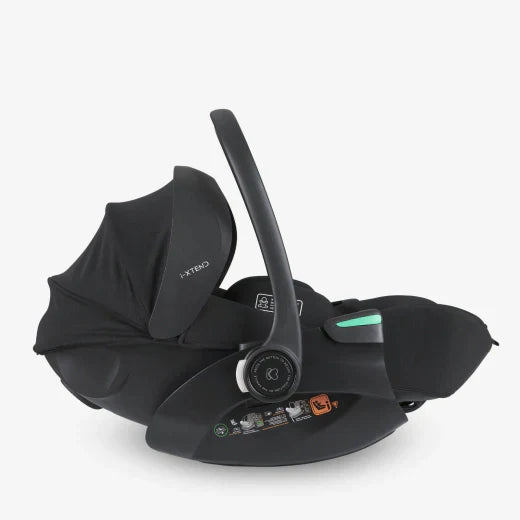 Kikkaboo - Car Seat 40-87cm I-Xtend - i-size - (Kara,Lanah,Thea2024,Tiffany2024) - Black