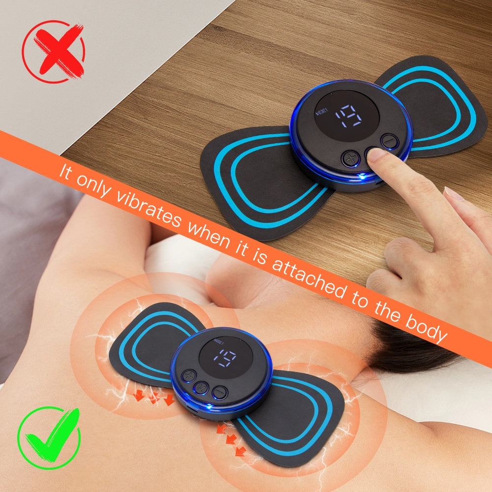 Neck Rechargeable Massager Electric Neck Massage EMS