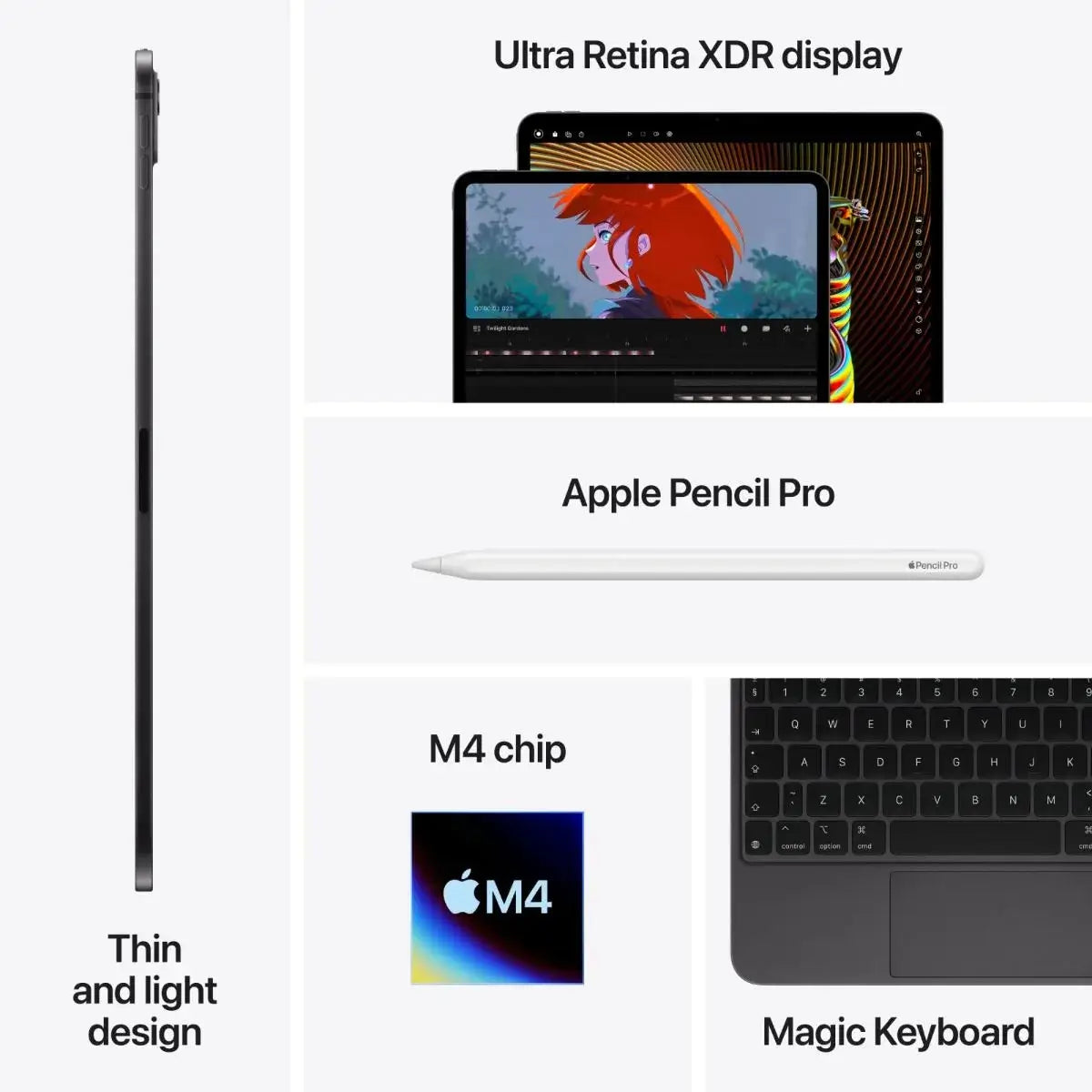 iPad Pro M4 11-inch Space Black WiFi