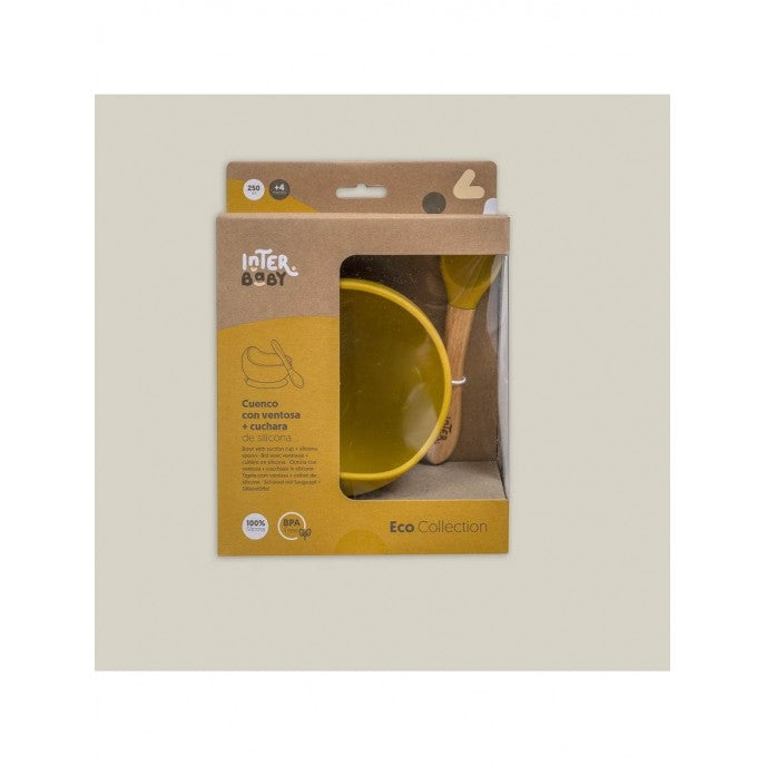 Silicone Suction Bowl & Spoon Set