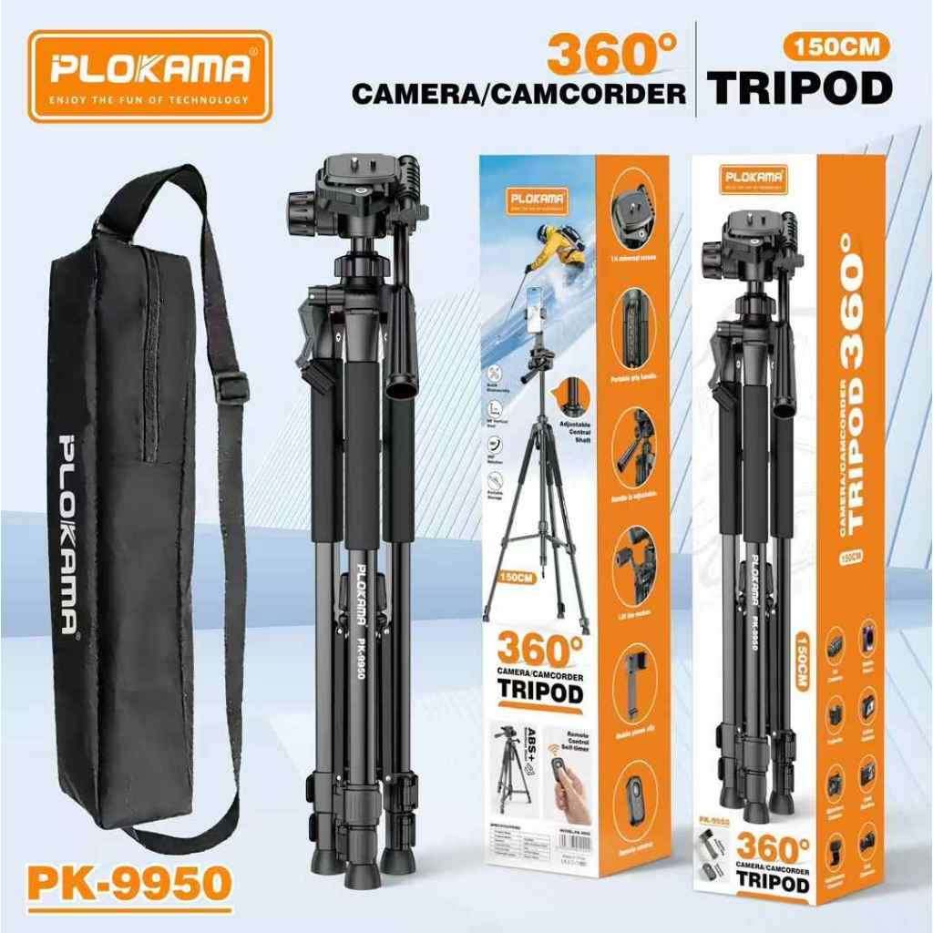 Plokama PK-9950 Pro 1500mm Professional Tripod - Medaid International