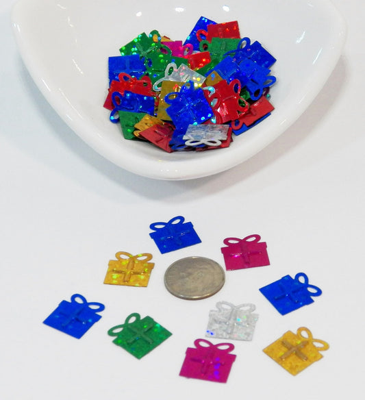 Jes Collection Colorful Gift Shaped Confetti Table Decoration|Jes Collection In Lebanon