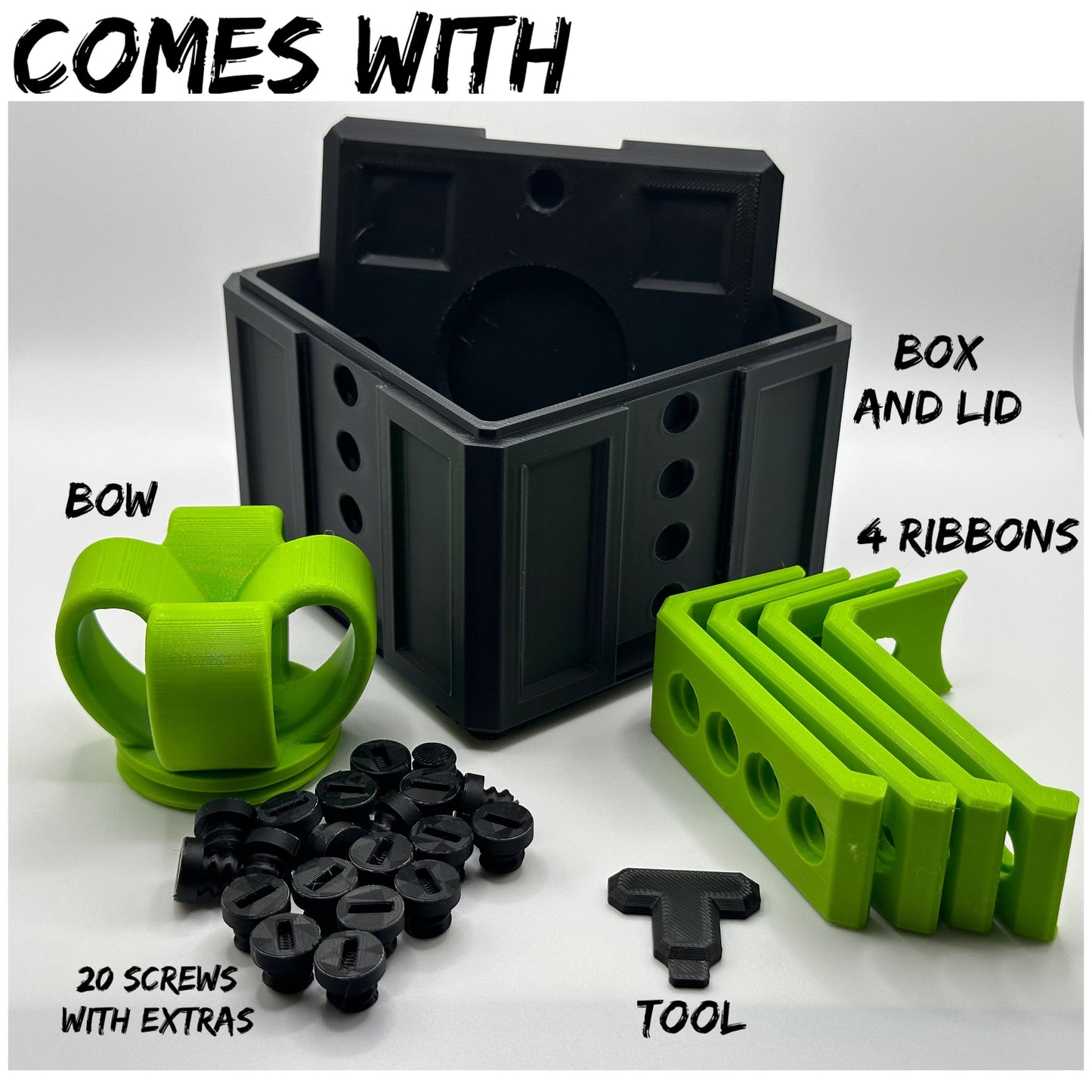 Annoying Gift Box With Screws صندوق هدية مزعج بالبراغي